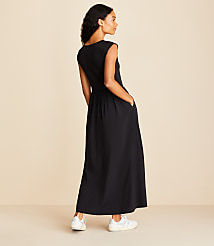Petite Lou & Grey Mixed Media Maxi Pocket Dress carousel Product Image 3