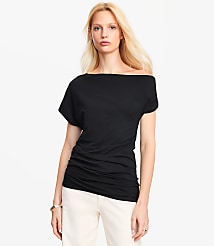 Asymmetrical Ruched Top carousel Product Image 2