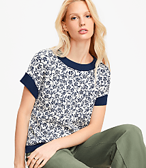 Garden Refined Wedge Sweater Tee carousel Product Image 1