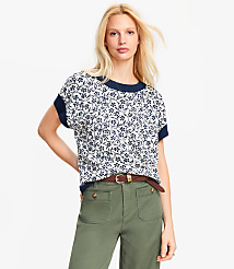 Garden Refined Wedge Sweater Tee carousel Product Image 2
