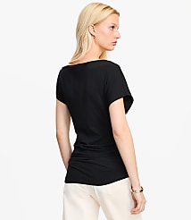 Asymmetrical Ruched Top carousel Product Image 3