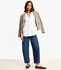 Cotton Blend Everyday Oversized Pocket Shirt carousel Product Image 5