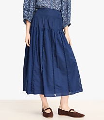Cutout Trim Midi Skirt carousel Product Image 2