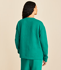 Lou & Grey Geo Textured Sweatshirt carousel Product Image 3
