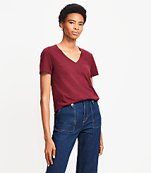 Everyday V-Neck Tee carousel Product Image 2