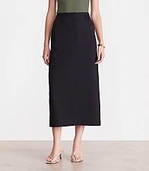Petite LOFT Versa Seasonless Maxi Pocket Skirt carousel Product Image 2