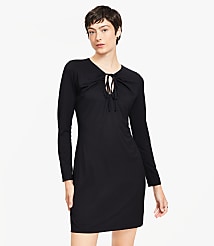 Tie Keyhole Mini Dress carousel Product Image 2
