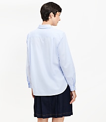 Petite End On End Poplin Everyday Relaxed Pocket Shirt carousel Product Image 3