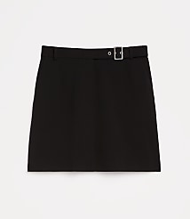 Petite LOFT Versa Seasonless Stretch Mini Pocket Skirt carousel Product Image 5