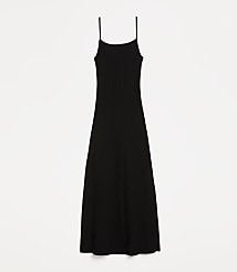LOFT Versa Ribbed Strappy Midi Dress carousel Product Image 5