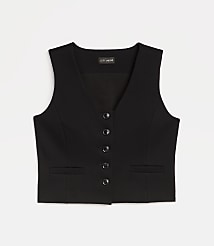 LOFT Versa Ponte Pocket Vest carousel Product Image 5