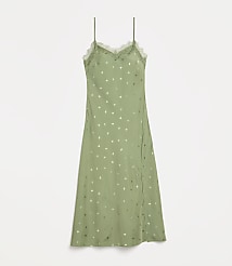 LOFT Versa Gingko Lace Midi Dress carousel Product Image 5