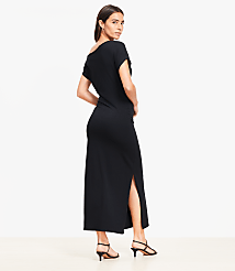Asymmetrical Ruched Midi Dress carousel Product Image 3