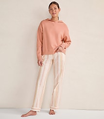 Haven Well Within Organic Cotton Poplin Striped Sleep Pants carousel Product Image 2