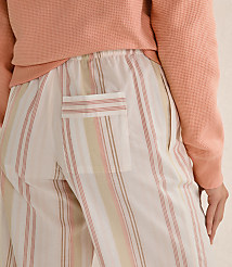 Haven Well Within Organic Cotton Poplin Striped Sleep Pants carousel Product Image 3
