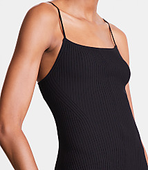 LOFT Versa Ribbed Strappy Midi Dress carousel Product Image 4