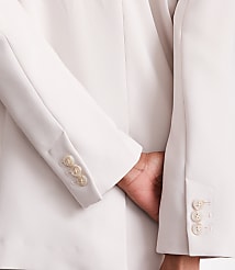 Petite LOFT Versa Crepe Drape Relaxed Blazer carousel Product Image 5