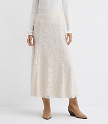 Floral Lace Maxi Skirt carousel Product Image 2