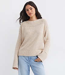 Ribtrim Boatneck Sweater carousel Product Image 2