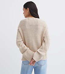 Ribtrim Boatneck Sweater carousel Product Image 3