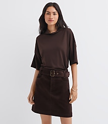 Mock Neck Modern Tee carousel Product Image 1