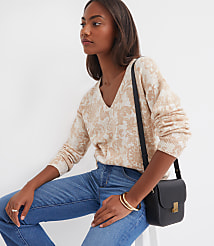 Floral Relaxed Sweater carousel Product Image 2