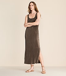 Lou & Grey Plisse Tie Back Tank Maxi Dress carousel Product Image 1