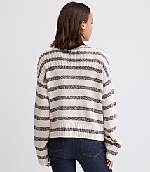Petite Striped Ribtrim Boatneck Sweater carousel Product Image 3