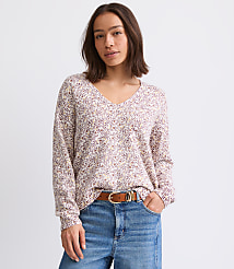 Floral Relaxed Sweater carousel Product Image 2