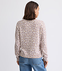Floral Relaxed Sweater carousel Product Image 3