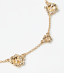 Metal Flower Necklace carousel Product Image 2