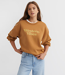 Petite Western Vibes Sweatshirt carousel Product Image 2