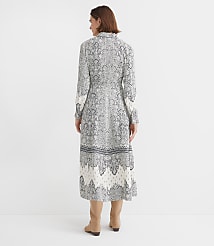 Paisley Midi Shirtdress carousel Product Image 2