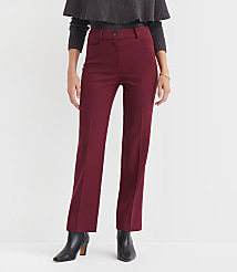 Petite Curvy Parker Straight Pants in Twill carousel Product Image 1