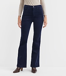 Curvy Slim Flare Pants in Corduroy carousel Product Image 1