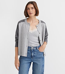 Colorblock Saddle Sleeve Cardigan carousel Product Image 1