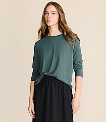 Lou & Grey Essential Modal Long Sleeve Tee carousel Product Image 1