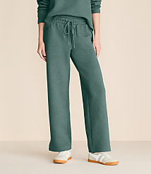 Lou & Grey Wafflestitch Straight Leg Pants carousel Product Image 2