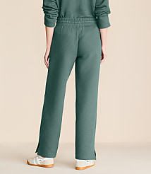 Lou & Grey Wafflestitch Straight Leg Pants carousel Product Image 3