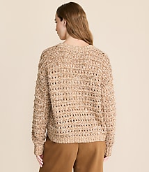 Lou & Grey Marled Open Stitch Sweater carousel Product Image 3