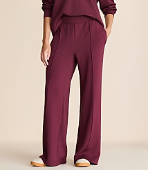 Lou & Grey Scubasoft Pintucked Wide Leg Pants carousel Product Image 2