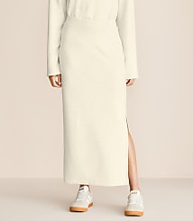 Lou & Grey Heathered Scubasoft Column Maxi Skirt carousel Product Image 3
