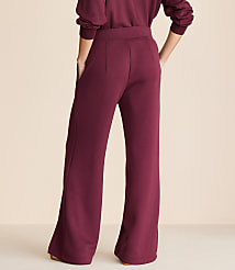 Lou & Grey Scubasoft Pintucked Wide Leg Pants carousel Product Image 3