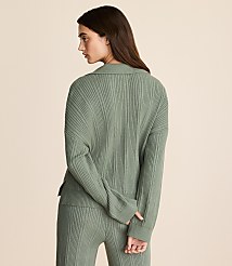 Lou & Grey Ribbed Collared Sweater carousel Product Image 3