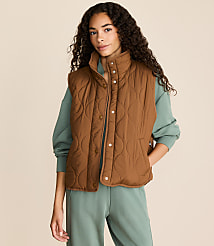 Lou & Grey Quilted Pocket Vest carousel Product Image 1
