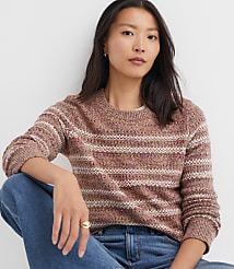 Multicolored Stitchy Sweater carousel Product Image 1