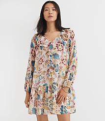 Garden Ruffle Mini Flounce Dress carousel Product Image 2