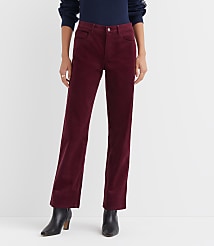 Five Pocket Relaxed Straight Pants in Brushed Corduroy carousel Product Image 2