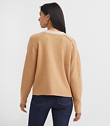 Colorblock Saddle Sleeve Cardigan carousel Product Image 3