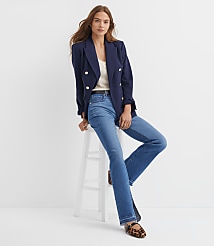 Tailored Double Breasted Blazer carousel Product Image 2